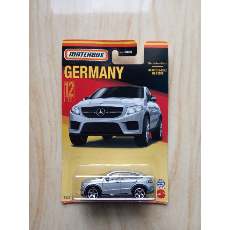 Matchbox Mercedes Benz GLE Coupe Germany Series