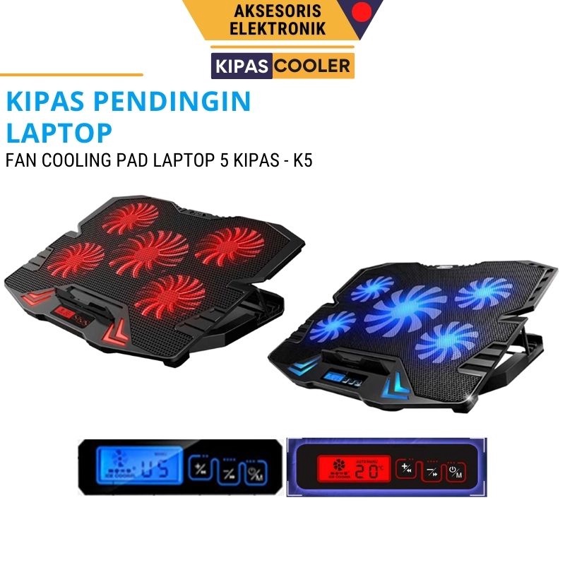 Today Kipas Pendingin Laptop Cooling Pad Laptop 12  16 inch GEAR SPEED KIPAS LAPTOP