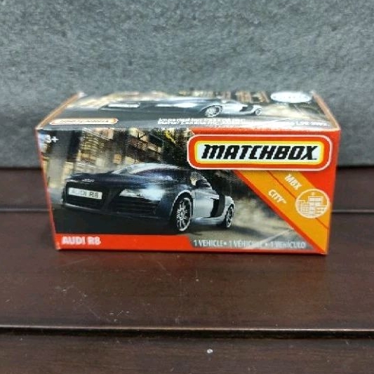 Matchbox Power Grabs Audi R8 Grey
