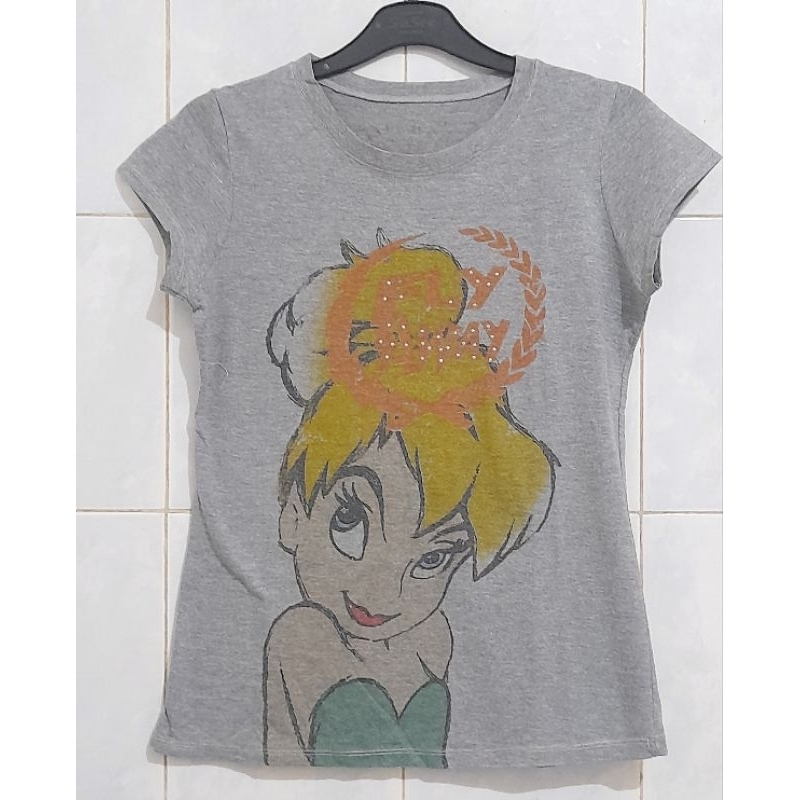 Kaos abu tinkerbell