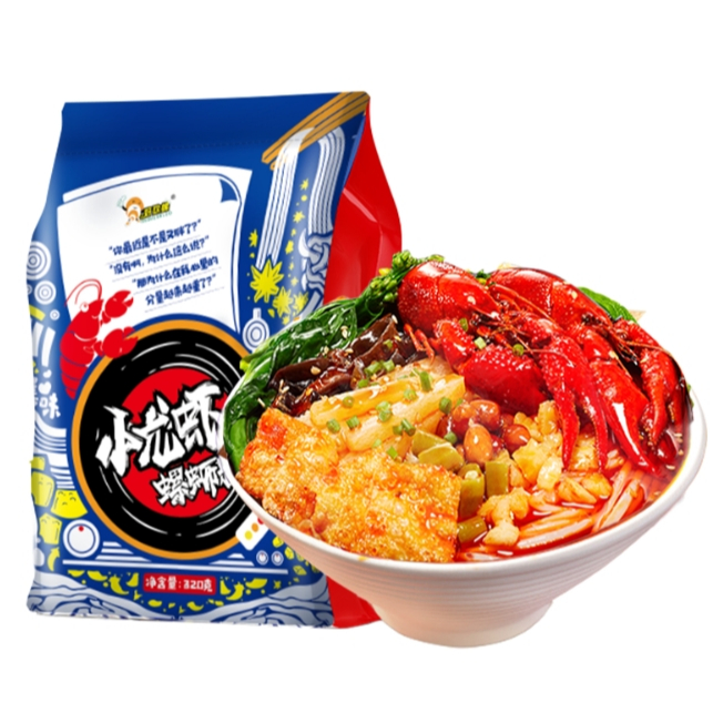 

小龙虾螺蛳粉320克-luoshifen xiao long xia320gram