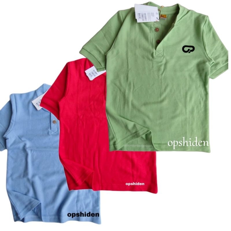 Kaos polo anak laki laki/T-shirt anak kerah shanghai/Kaos anak lengan pendek