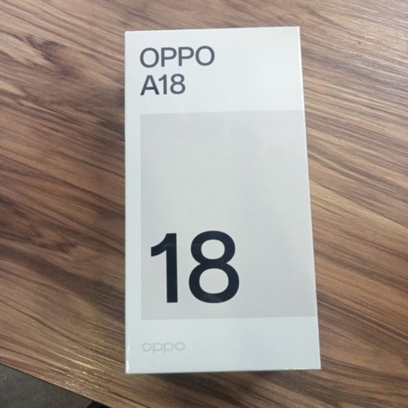 Oppo A18 ram 4+4/128gb resmi baru