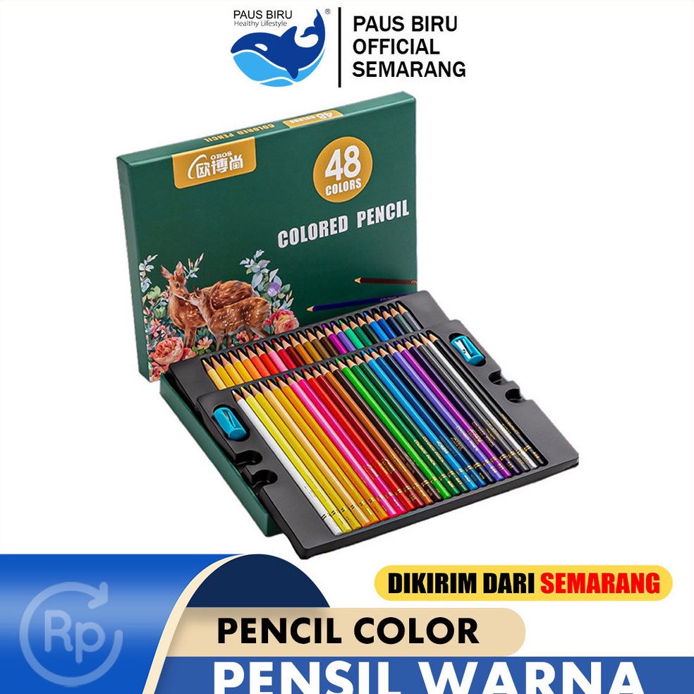 

Paus Biru Oil Pencil Color Pensil Warna Minyak 4872 ART Y6Y3