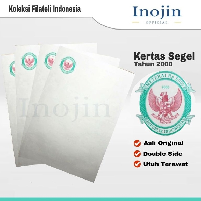 

PROMO Kertas Segel Tahun 2 Double Side Asli Original ART D4B3