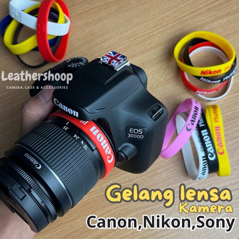Baru Karet Gelang Lensa Kamera Canon Nikon Sony