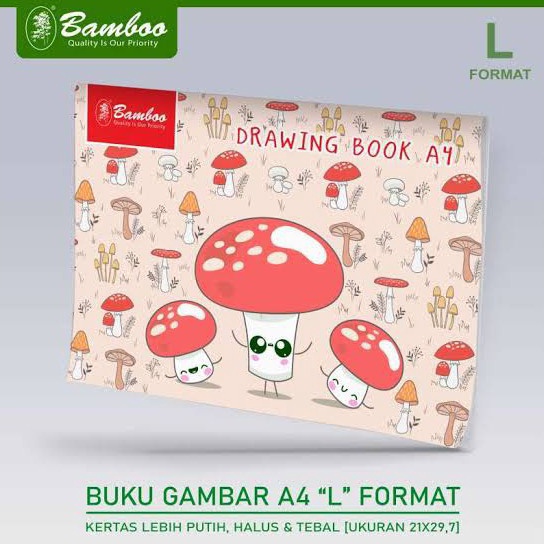 

BUKU GAMBAR A4BAMBOODRAWING BOOK ART N9C4