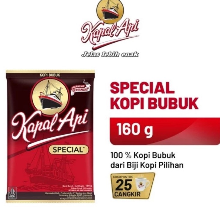 

Terbaru KOPI BUBUKKapal Api BUBUK 16gr