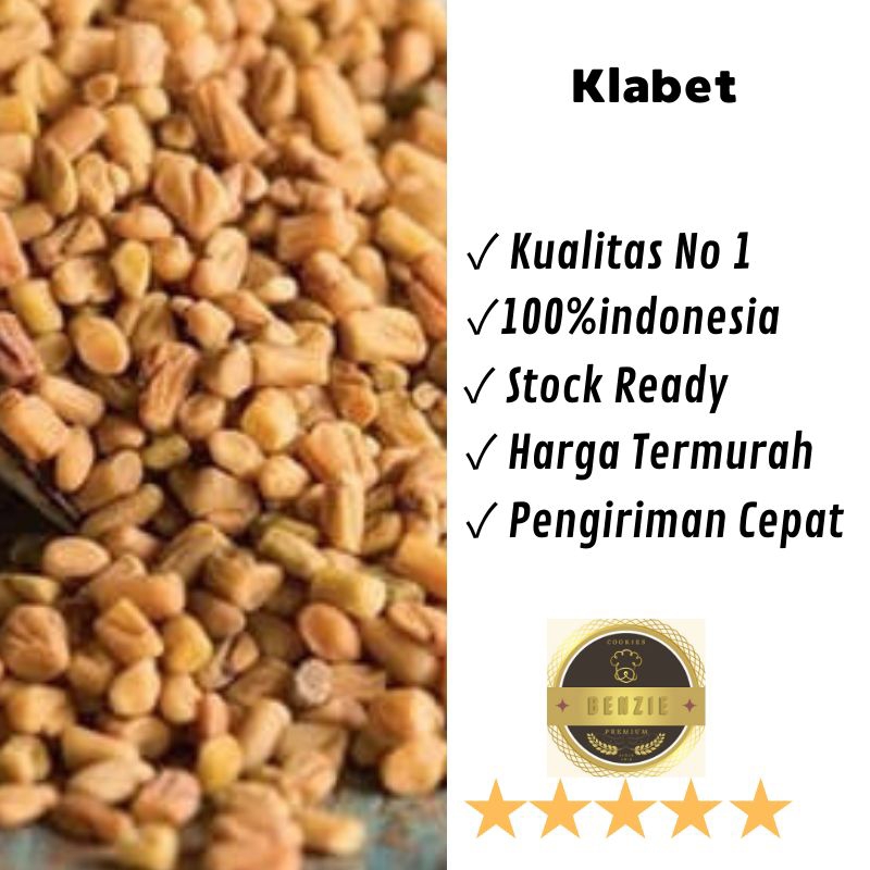 

Klabet Rempah / Fanugreek / Klabet Biji 100gr