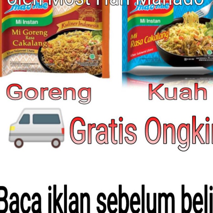 

SALE INDOMIE CAKALANG GORENG Kuah INDOMIE CAKALANG Kuah