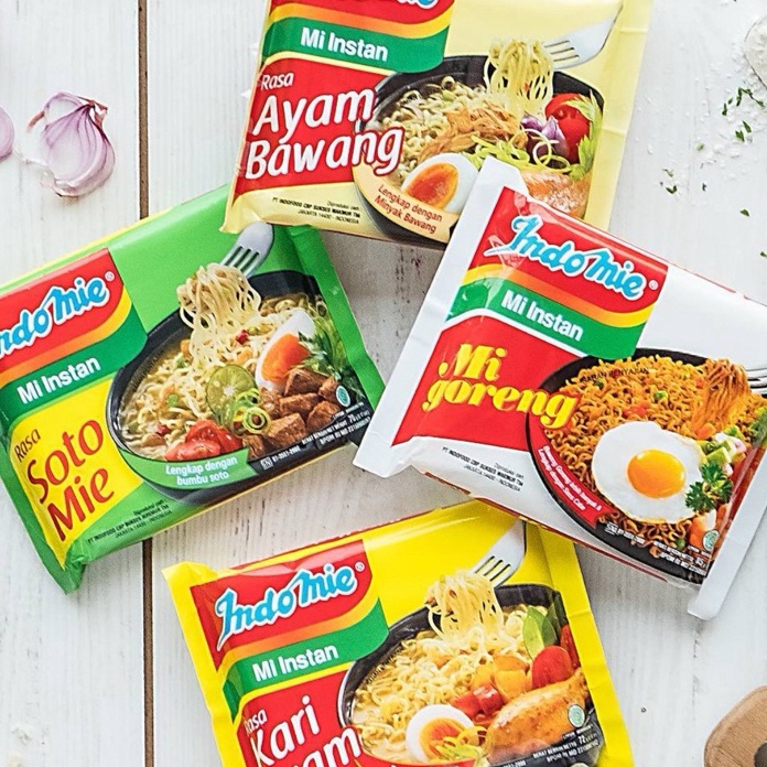 

COD NEWPRODUCT INDOMIE Mie Instan Kartonan Kemasan 4 Bungkus
