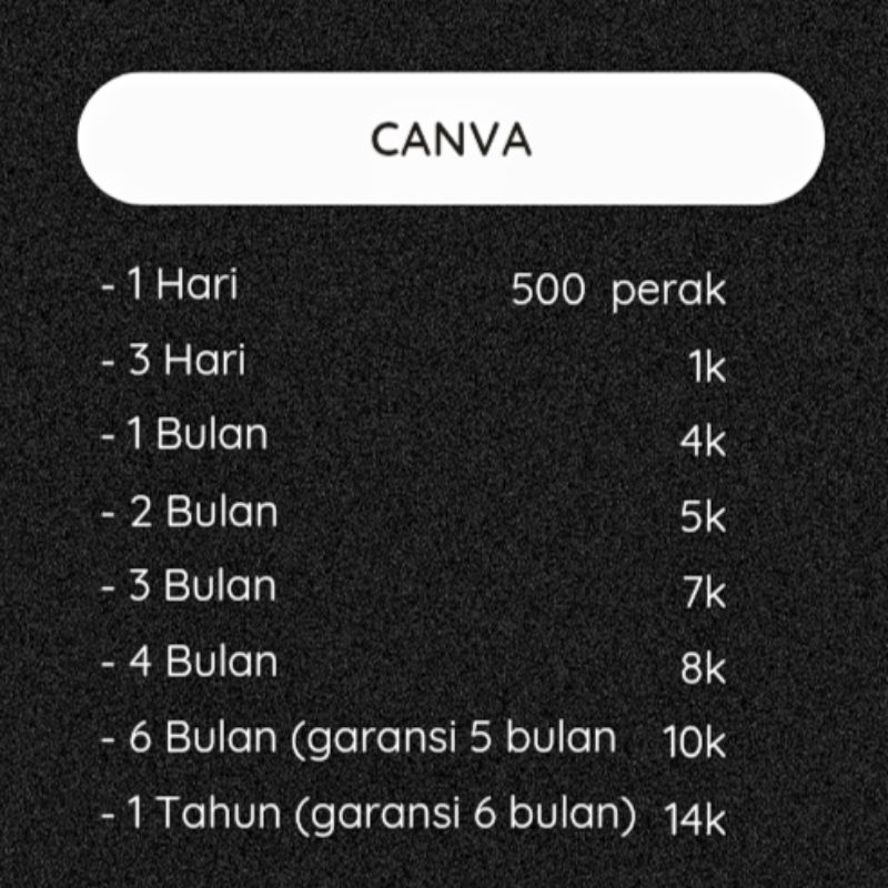 canva premium bulanan | aplikasi premium murah