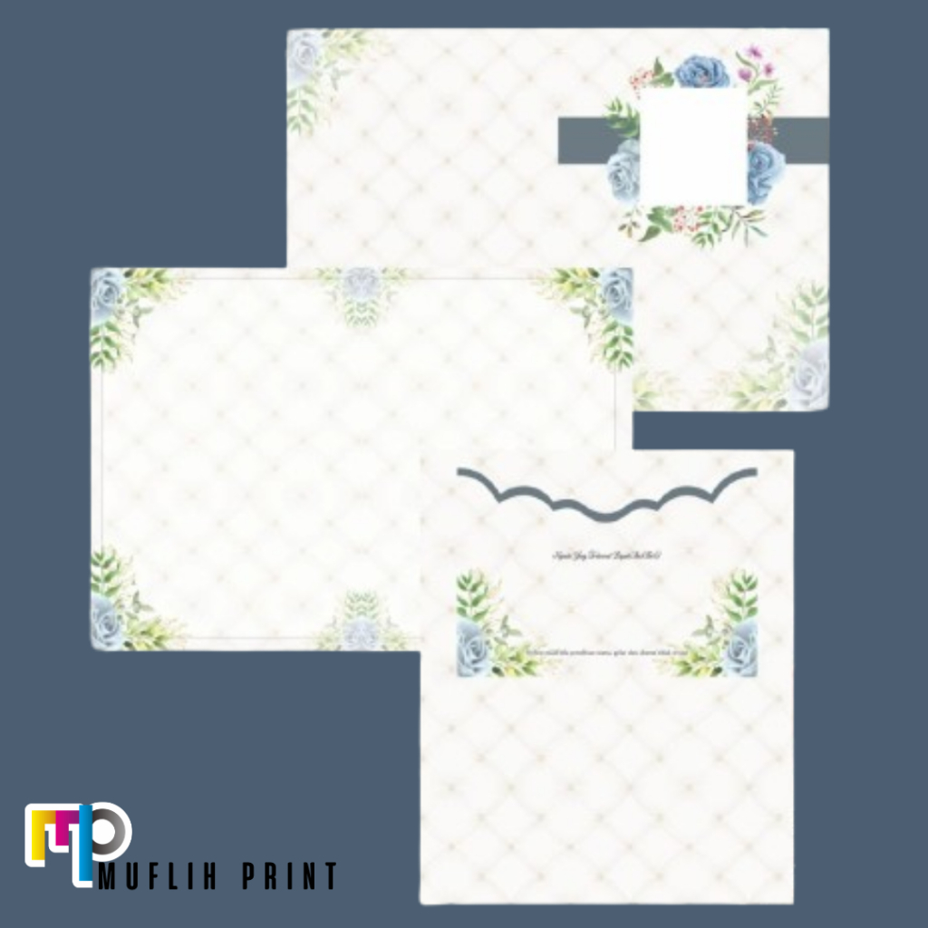 Blangko Undangan Pernikahan Kosong Murah + Amplop Undangan AD20