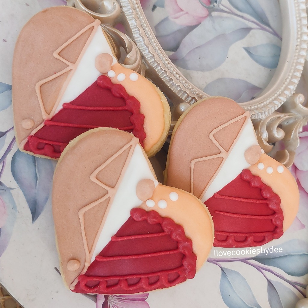 

COOKIES MODEL SANGJIT GAUN JAS COUPLE ICING SUGAR