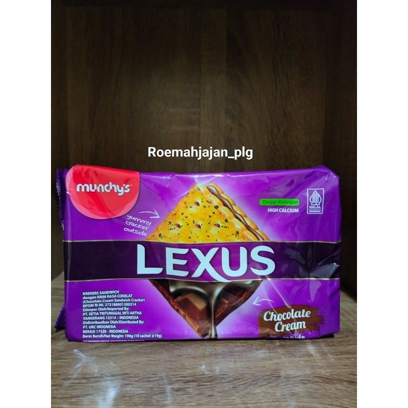 

Munchys Lexus Chocolate Cream