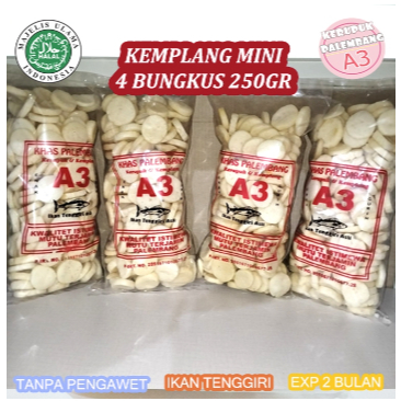 

4 PCS KEMPLANG MINI SUPER 250GR TERMURAH