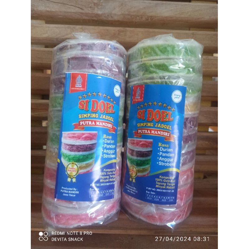 

Arum manis atau rambut nenek ( 1 pack isi 10 pasang) 200 gram