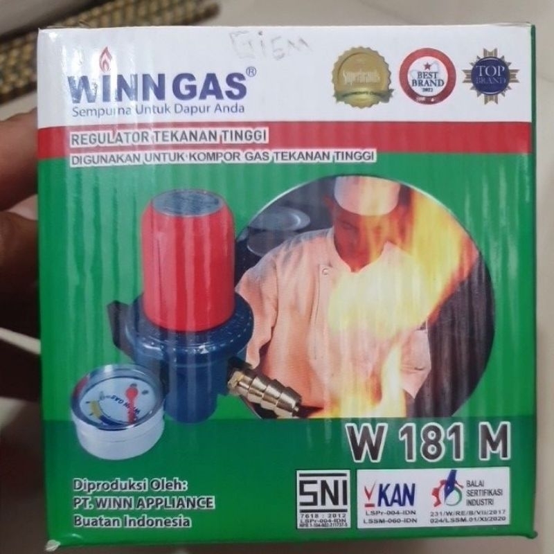 Regulator gas / regulator lpg / kepala gas lpg W.181M