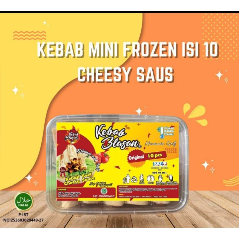 Kebab Blasan | kebab daging | kebab isi 10 | Kebab daging