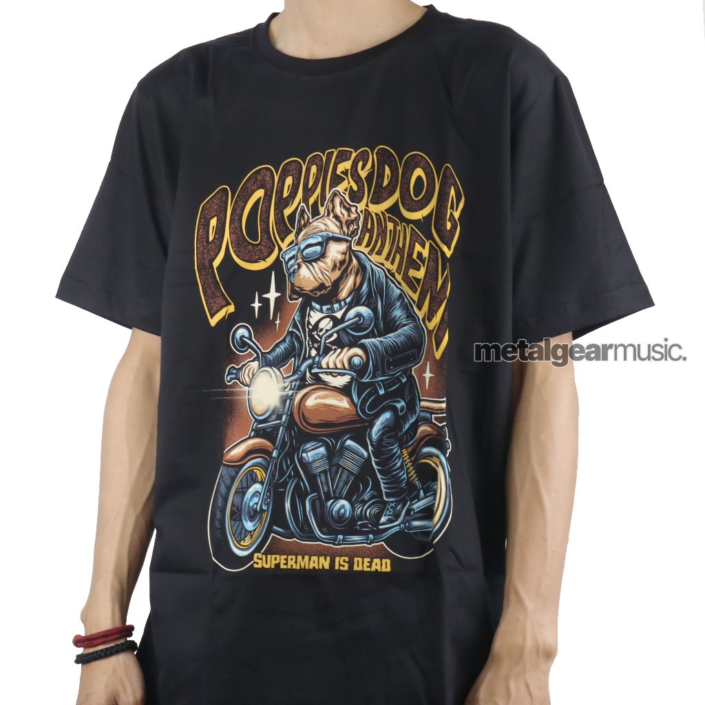 Original Superman Is Dead - Poppies Dog Anthem Tshirt