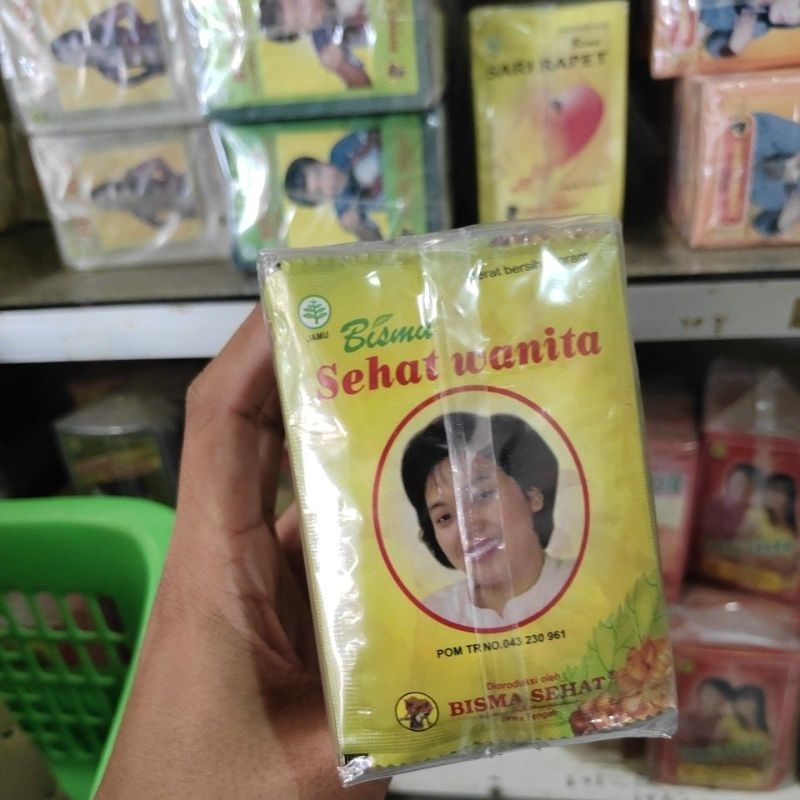

Jamu Bisma Sehat sehat wanita 1 Pack Isi 10 Sachet