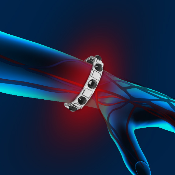 Gelang Kesehatan Gojeon Royal Edition Batu Turmalin Germanium lemak darah menormalkan irama jantung-4