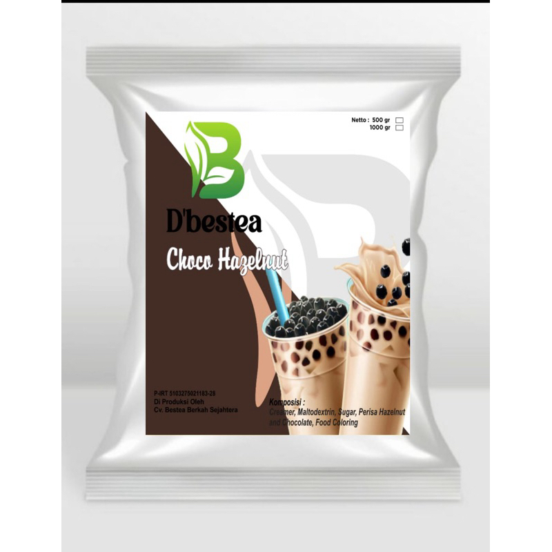 

Bubuk Minuman Rasa Choco Hazelnut Reguler 1 kg Powder Drink