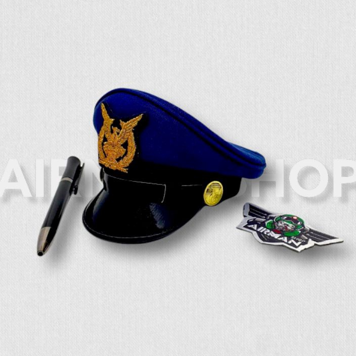 PROMO SALE Miniatur Topi Pet PDU TNI AU