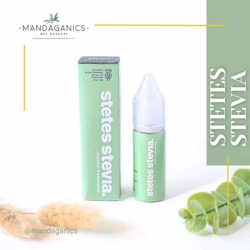 

STETES STEVIA NATURAL SWEETENER | STEVIA CAIR - PEMANIS NOL KALORI - PEMANIS ALAMI STEVIA