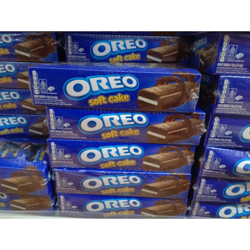 

OREO SOFT CAKE & CHOCOLATE STRAWBERRY CREAM isi 12 pack