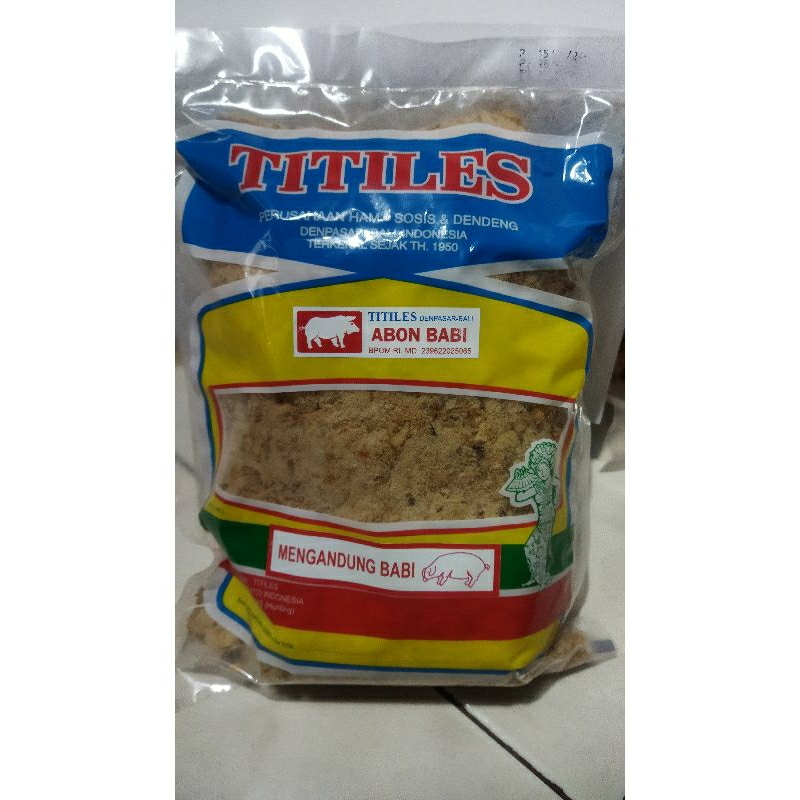 

Abon Babi Titiles 500gr