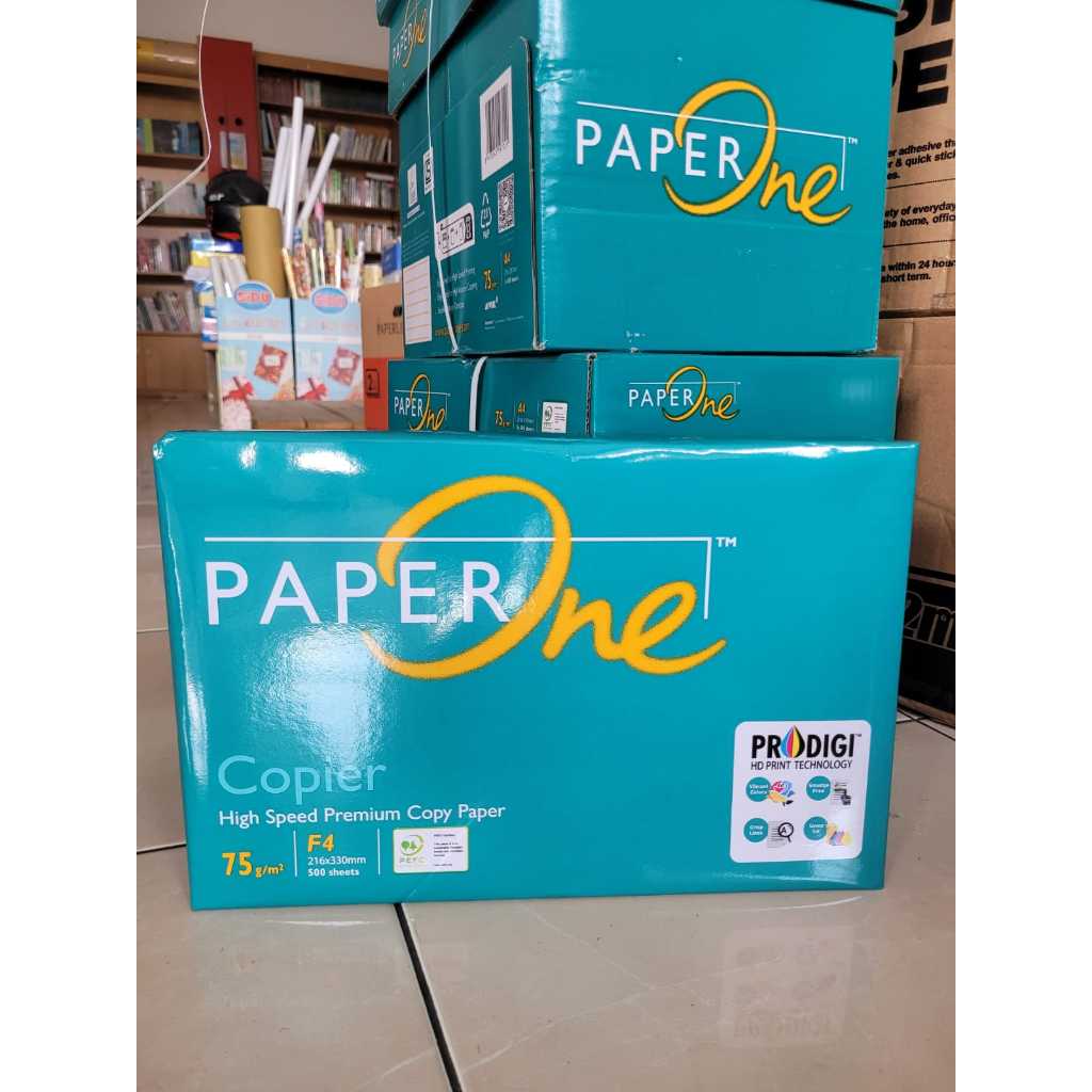 

KERTAS HVS PAPERONE F4 75 KERTAS FOTOCOPY PAPERONE F4 75 GR HVS