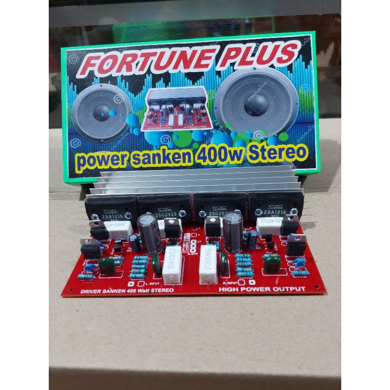 Power 400W Stereo Fortune Plus Final Sanken 5DY +HHetsing