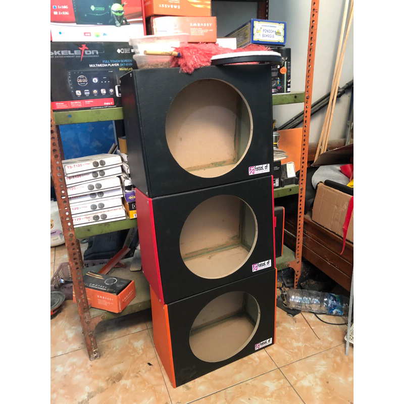 Box subwoofer 12 inc audio mobil