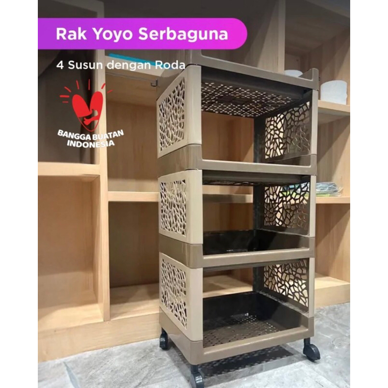 Rak yoyo serbaguna