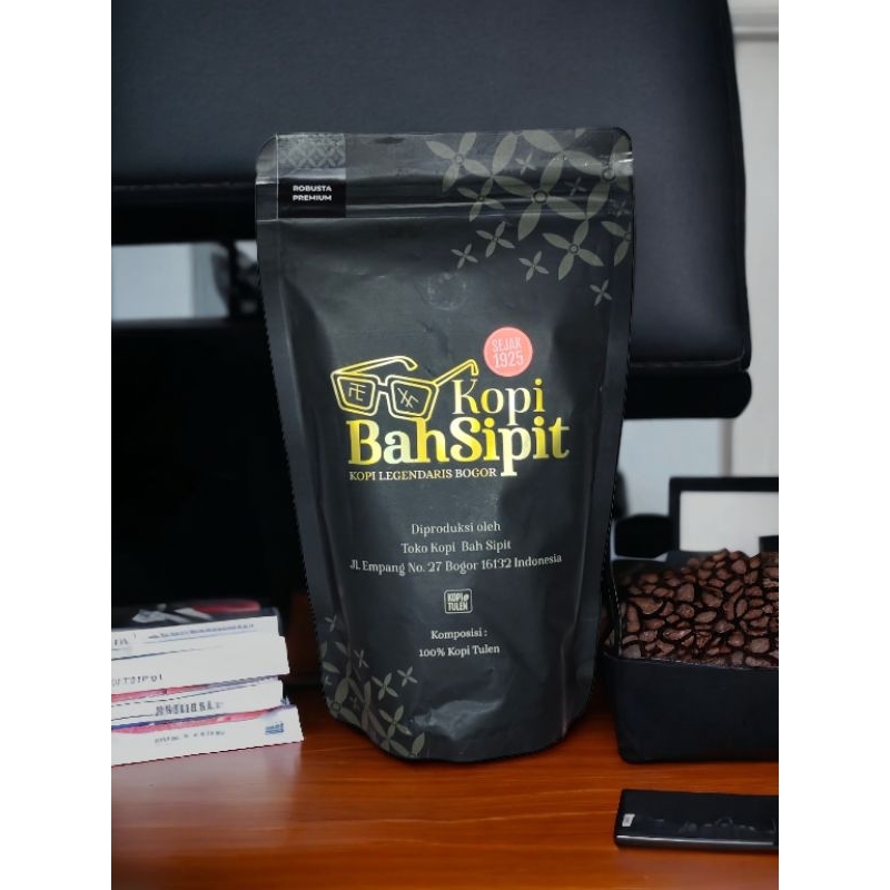 

Kopi Premium Robusta, Kopi Bah Sipit cap Kacamata, Robusta Dampit 200gr
