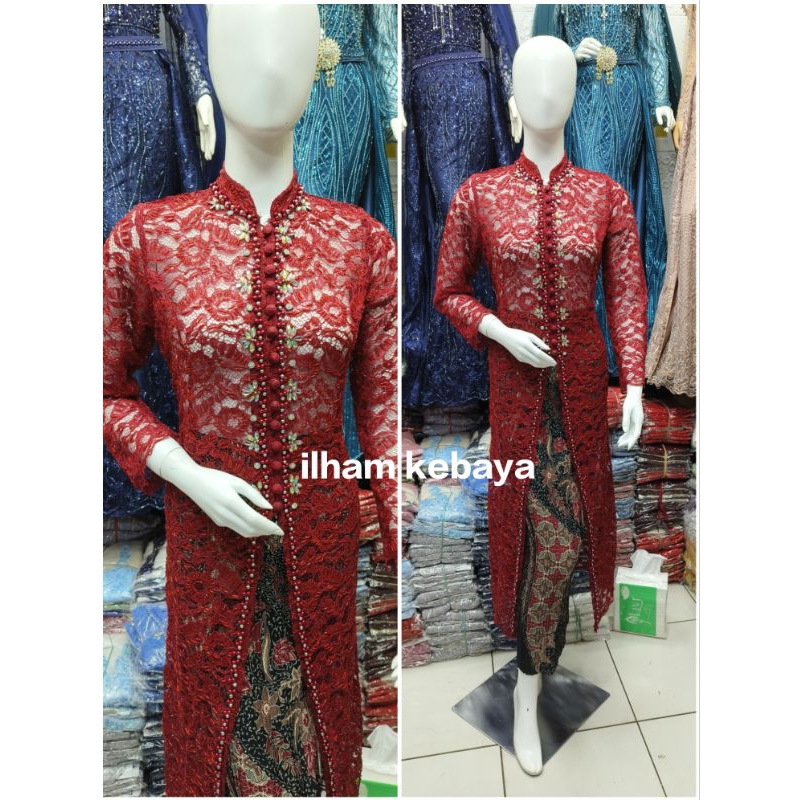 kebaya ibu besan full payet