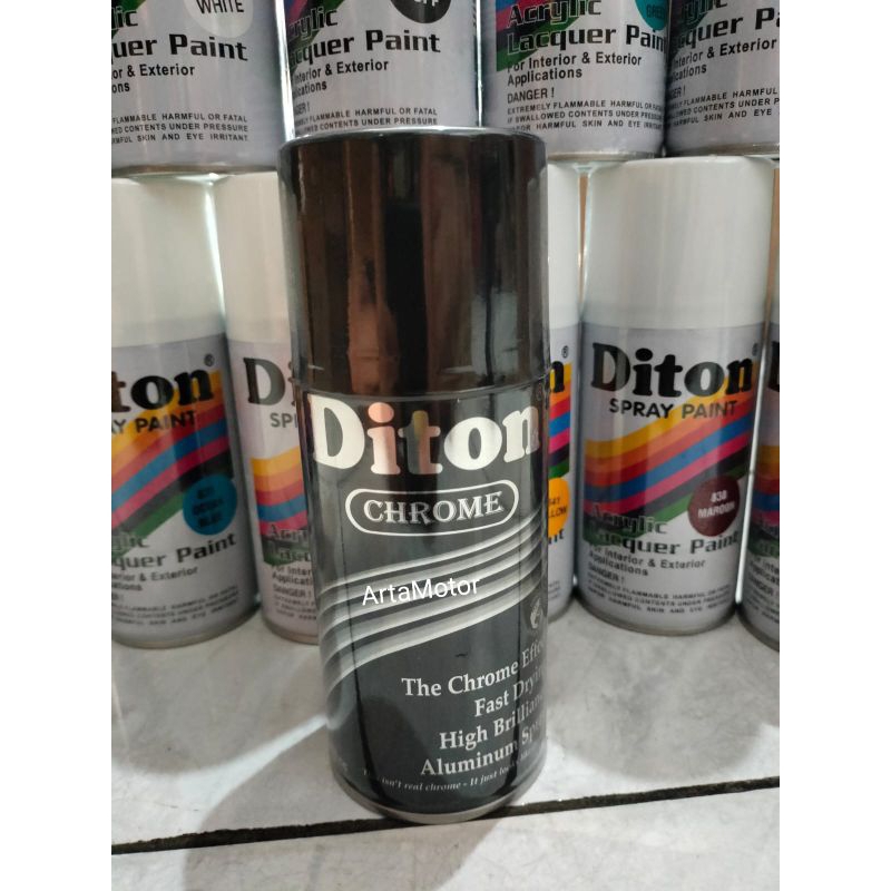 PILOX CAT SEMPROT DITON CHROME 300CC