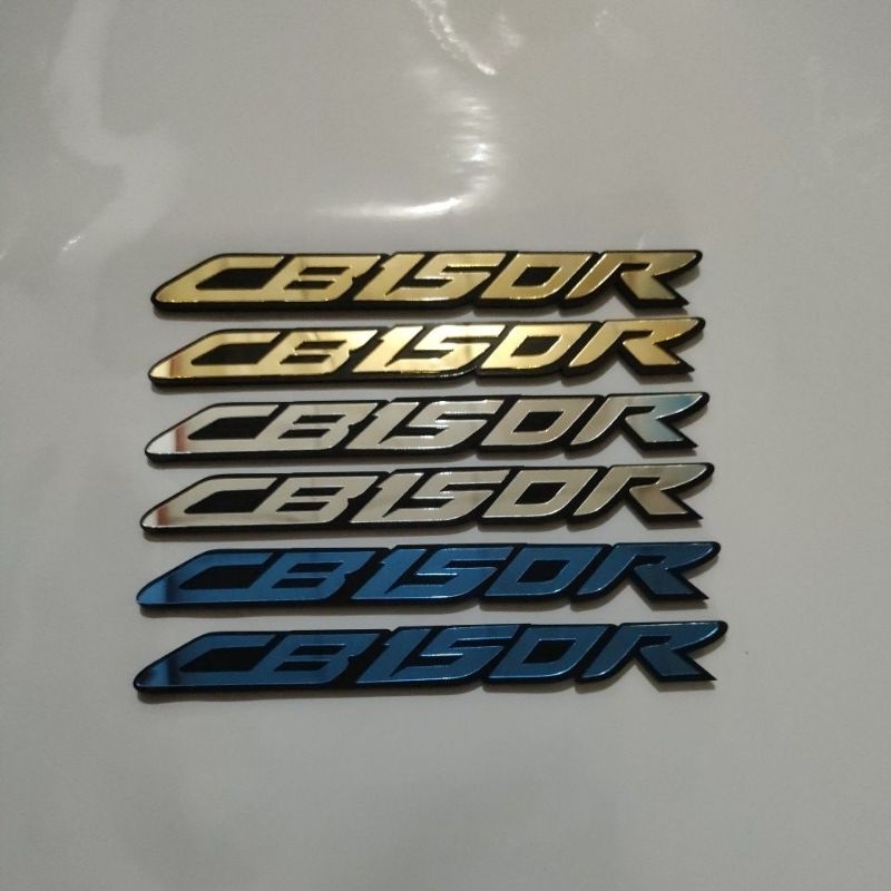 Emblem CB150R Akrilik 3D Ukuran 16.5 x 1.5