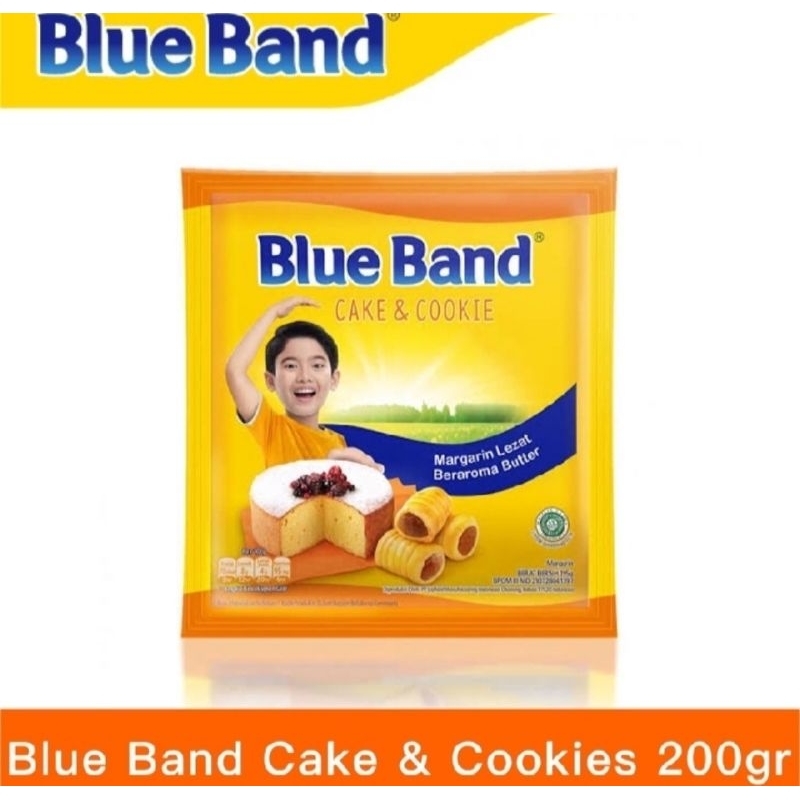 

blueband cake&cookies/margarin campur butter