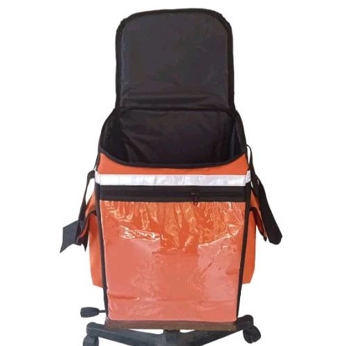 50 LITER BUKAAN ATAS ORANGE tas delivery/ tas laundry/ tas kurir/tas barang/tas makanan/ tas minuman