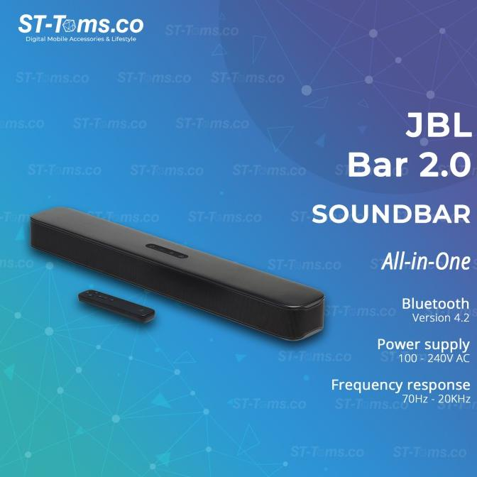 JBL Bar 2.0 All-in-One Soundbar Bluetooth Speaker USB Playback