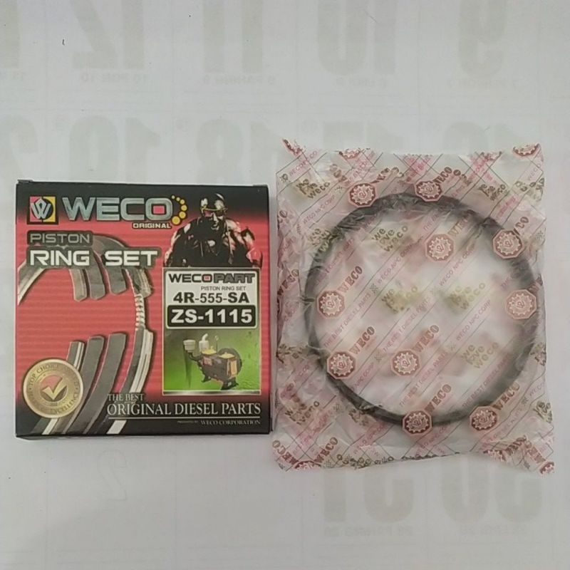 Piston Ring Per Seker ZS1115 24PK 4R ORIGINAL WECO