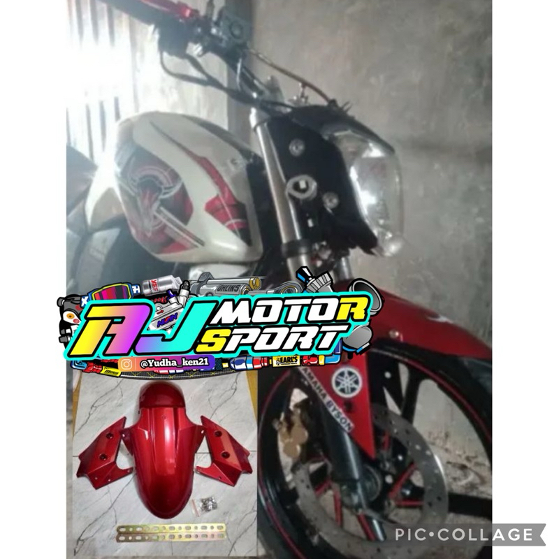 SPAKBOR DEPAN CUSTOM YAMAHA BYSON MODEL NINJA FI