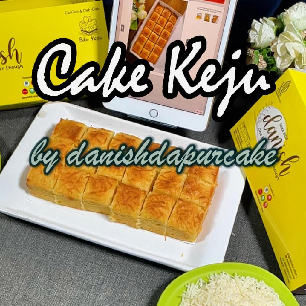 

Danish Cake Keju 20x10 (18 potong) Panggang Cemilan Oleh-Oleh by danishdapurcake