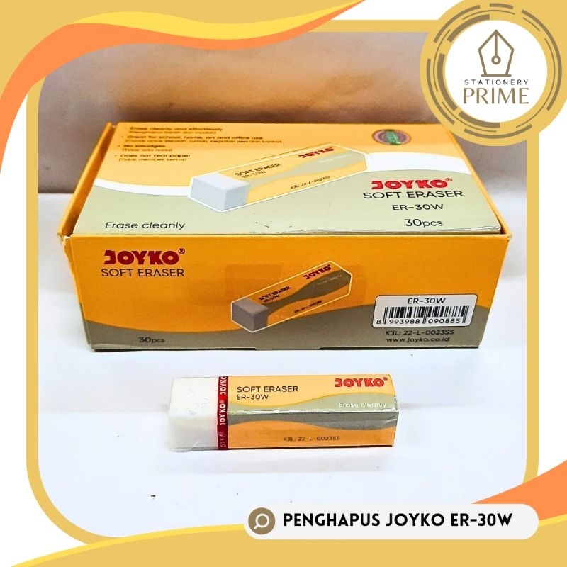 

Penghapus Joyko Soft Eraser Putih ER-30W [ PIECE ]