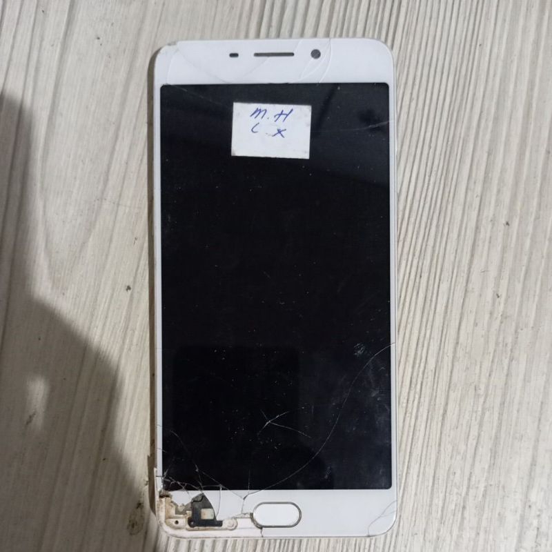 mesin unit oppo F1plus normal lcd mati atau garis