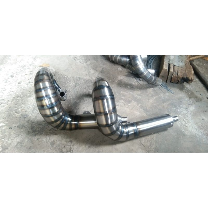 KNALPOT GOPED MINI GP 50CC AWS RACINGMUFFLER
