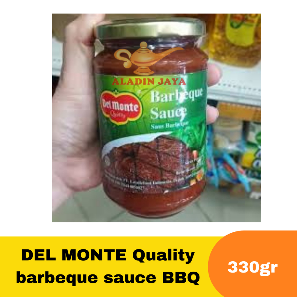 

DEL MONTE Quality barbeque sauce saus barbekyu bbq 330gr