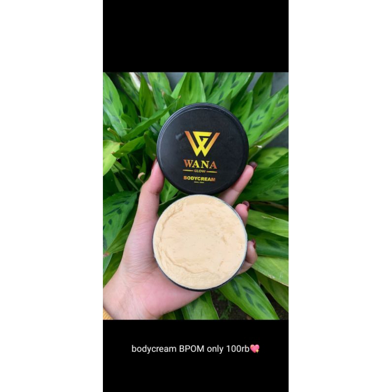 bodycream wana glow